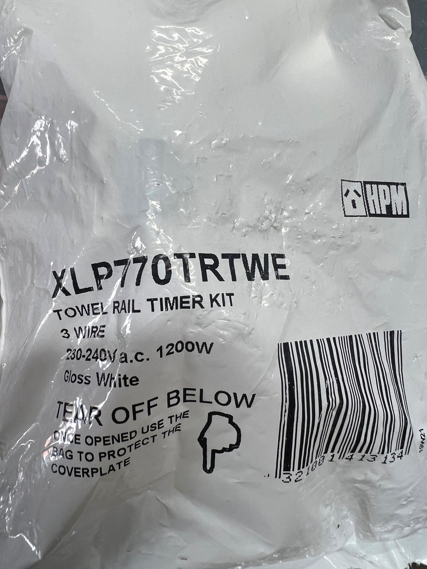 HPM Towel Rail Timer Switch